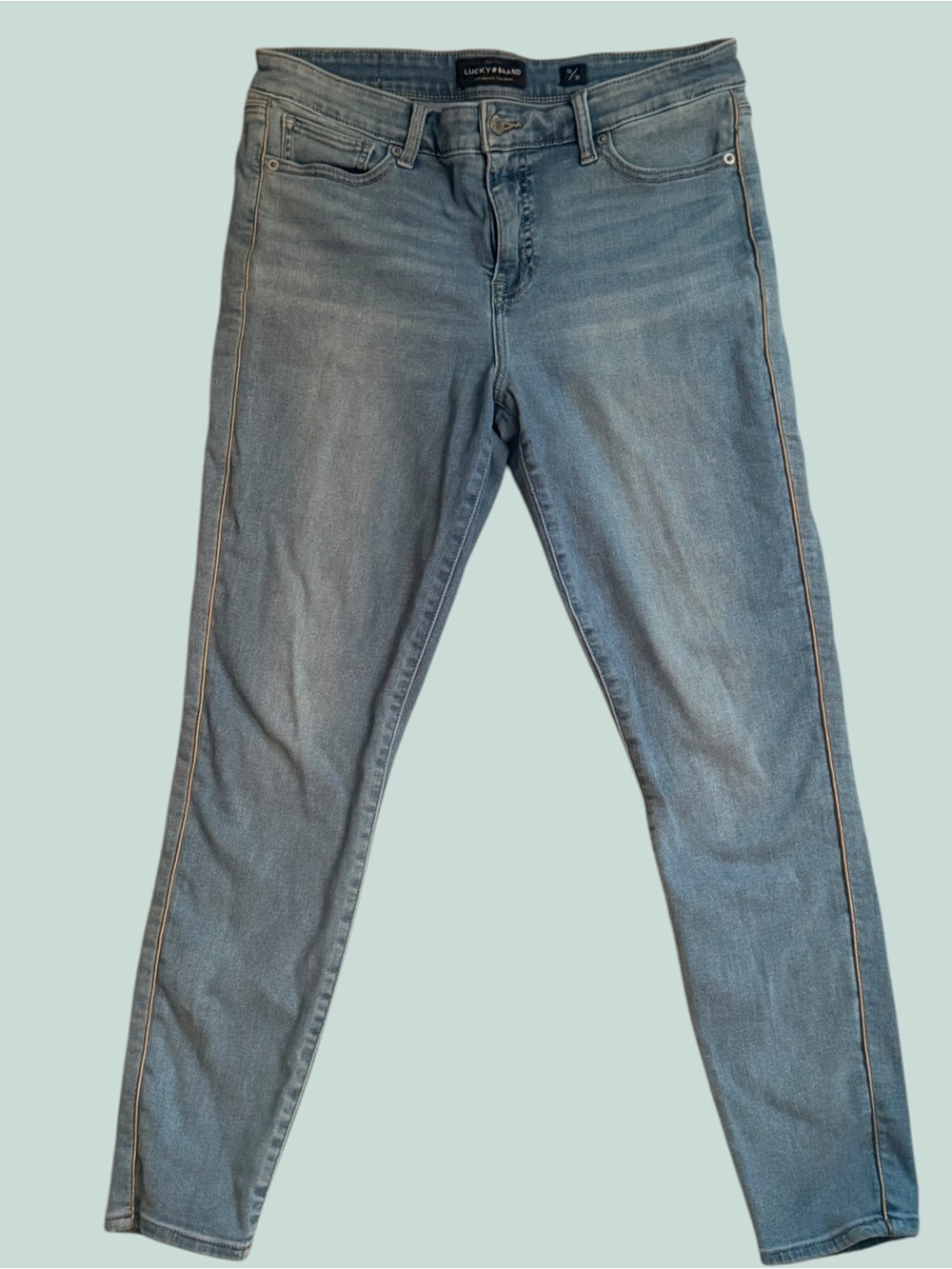 Lucky Brand Light Blue Women's Slim Jeans - AVA Super Skinny